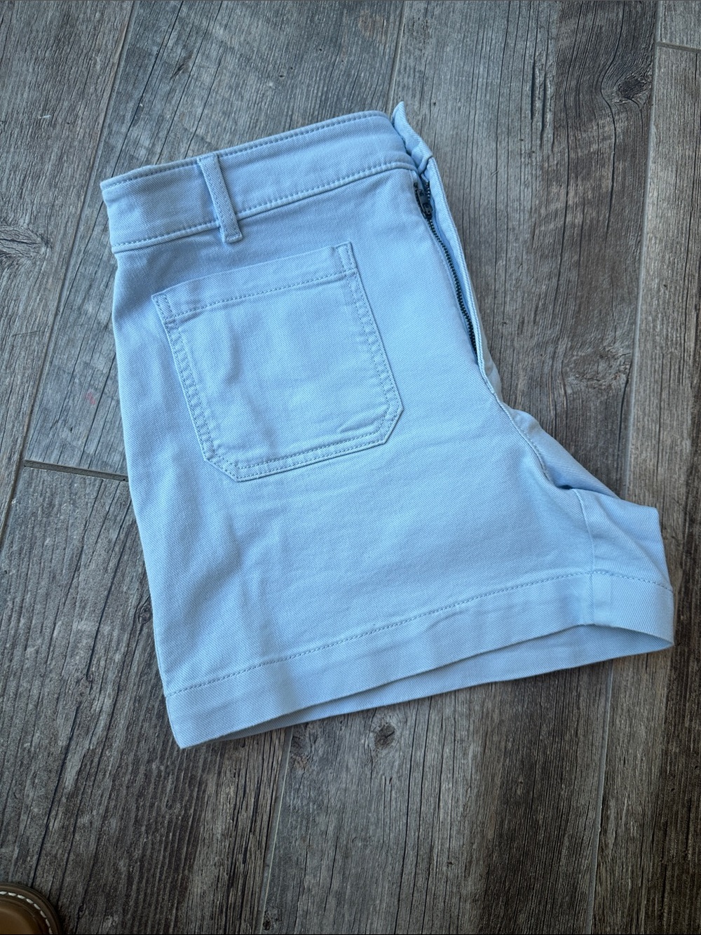LOFT Light Blue Knit Shorts